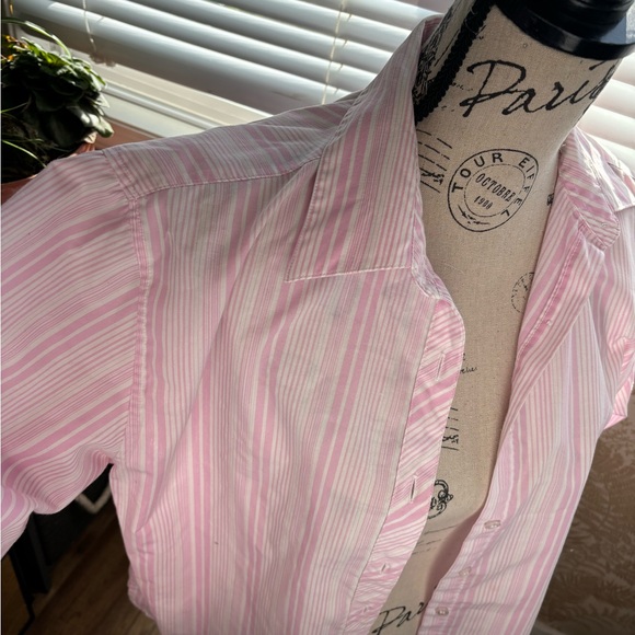 Pink Button up Collared Shirt - Picture 6 of 7